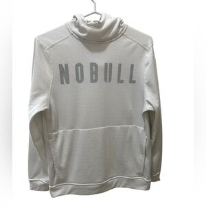NOBULL Men’s everyday white training hoodie size Small